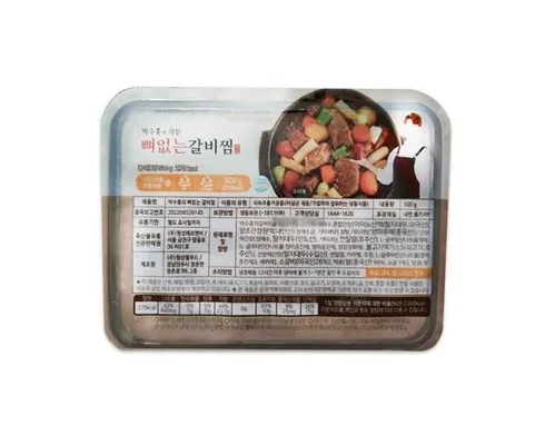 이번주 추천상품 박수홍의 착한 뼈없는 갈비찜 500g x 8팩  추천상품